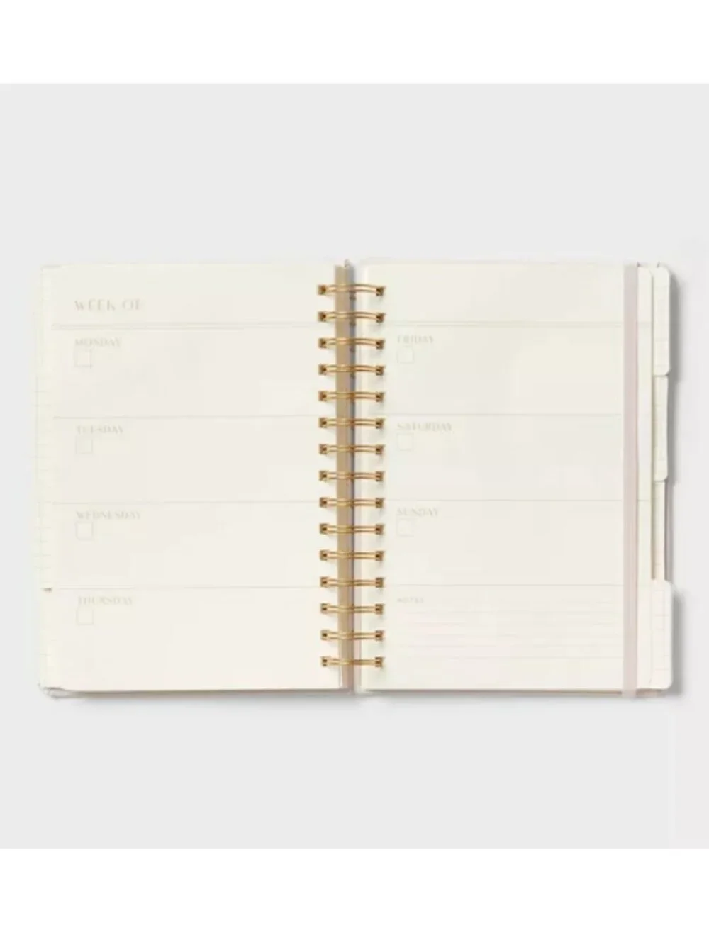 Up & Up Undated Planner | Pink Leatherette | 6 x 8 | NWT